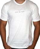 FRENCH CONNECTION FCUK Mens Cool As FCUK Short Sleeve T-Shirt Tee Top White/Black