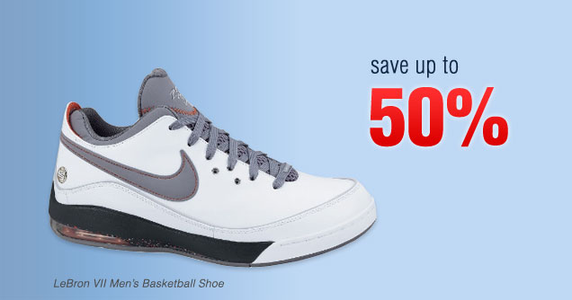 Nike Shoes Up to 50% Off