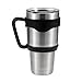 Handle for 30 oz Yeti , Rtic Rambler Tumbler Cooler Handle Vacuum Insulated Cup Holder Grip to be Mug Accessories,Color Black