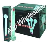 Gift Ball Rose Jumbo 6 Glass Tube Pipe