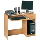 Bellport Computer Desk in Beech Veneer