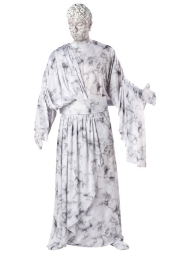Check price Venetian Statue (Male) Adult Costume Size Standard One-Size