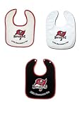 Tampa Bay Buccaneers 3 Pack Snap Bib Set