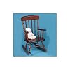 Gift Mark Deluxe Children?s Spindle Rocking Chair, Cherry