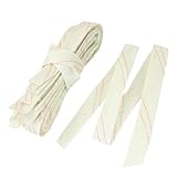 uxcell　絶縁スリーブ 85センチメートル 20ミリメートル径 PVC グラスファイバー 10個