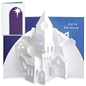 Sabuda Christmas Village Holiday Pop Up Cards