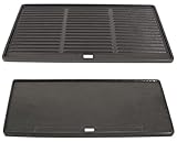 BBQ-Bull - Grillplatte, Gußeisen Wende-Grill-Platte