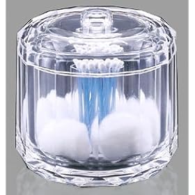 <b>Acrylic Cotton Swab and Ball Holder</b>