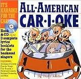 All American CAR-I-OKE (Karaoke for the Car) Book, CD plus 3 complete lyrics books for backstreet singers