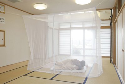 懐涼メッシュ蚊帳　6畳用　KM60