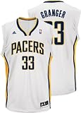 NBA Men's Indiana Pacers Danny Granger Revolution 30 Home Replica Jersey (White, Medium)