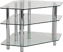 Optimum International Vision TVCNR/3 3 Shelf Corner Television Stand