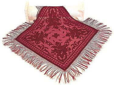 Burnout Velvet Square Scarf Hip Wrap Shawl Belly Dance
