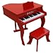 Schoenhut 30 Key Fancy Baby Grand with Bench
