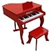 Schoenhut 30 Key Fancy Baby Grand with Bench