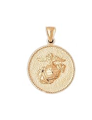 CleverEves 14K Gold Pendant Military Inspired 9.6 - Gram(s)
