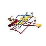 Lifetime Ace Flyer Airplane Teeter Totter (Primary Colors)