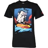 Superman Gaze Mens T-Shirt Featuring Artwork by Jim Lee