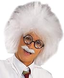 Adult Mad Scientist Costume Wig