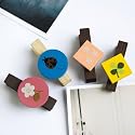 [Colorful Clips] - Wooden Clips / Wooden Clamps / Mini Clips