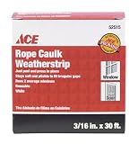 DENNIS, W J \u0026 CO. 216ACE CAULK ROPE 3/16X30 WHT
