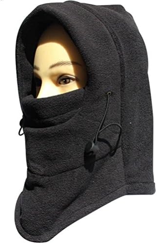 Rteail Women's Windbreak Warm Fleece Neck Hat Winter Ski Full Face Mask Cover Cap