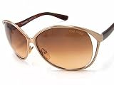 New Tom Ford Yvette TF89 TF 89 842 Gradient Brown Lens Sunglasses Size: 63-13-125