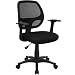 Flash Furniture Mid-Back Black Mesh Computer Chair