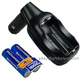 Rechargeable Battery CC-100 Digital Concepts Includes Car Charger and 2 Rechargeable AA Batteries