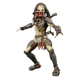 Alien VS. Predator: Requiem NECA Action Figure Series 3 Unmasked Predator (Open Mouth) by 