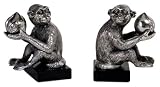 Imax Monkey Bookends set of 4.5x4.5x3.25