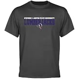 NCAA Stephen F Austin Lumberjacks Charcoal University Name T-shirt