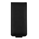 GTMax Permium Durable Leather Flip Carrying Case - Black for Apple iPod nano 16GB 8GB 5th 5G Generation NEWEST MODEL