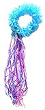 6 Pc Girls Dark Purple & Teal Fairy Set with Wings, Headband, Halo