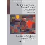 an introduction to phonetics and phonology