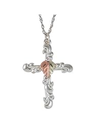 Black Hills Sterling Silver Cross Necklace