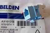 Belden AX101315 Blue CAT5E Keystone Jack