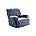 French Blue Recliner