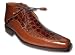 Mens Alligator Belly and Calf leather dress shoe