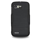 Amzer® Shellster - Black for Motorola ATRIX 2 MB865