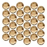 Swarovski Hotfix Flatback RHINESTONE #2028 Xilion Rose ss20 Crystal Golden Shadow (50)