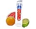 Fusion Brands Fruit Infuser Sport Water Bottle with Flip Lid & Removable Infuser, 24-Ounce