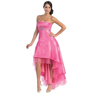 Strapless Prom Dress Jr Long Gown