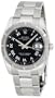 Rolex Date Black Roman Dial Domed Bezel Mens Watch 115210BKRO