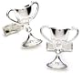 Trophy Cup Sterling Silver Cufflinks Cuff Links