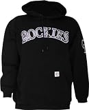 Colorado Rockies Applique Hooded Sweatshirt