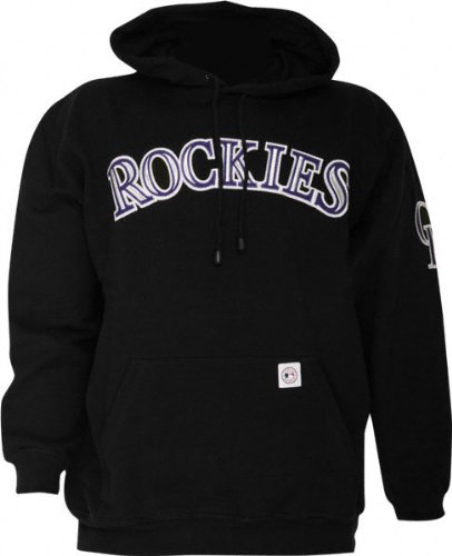 Buy Colorado Rockies Applique Hooded Sweatshirt