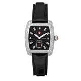 MICHELE Urban Mini Diamond Black Diamond Dial Black Alligator by Michele