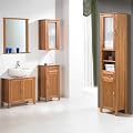 Badm�belset CALIFORNIA, kpl., cognacfarben gebeizt