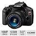 Canon EOS Rebel T2i 18 MP CMOS APS-C Sensor DIGIC 4 Image Processor Full-HD Movie Mode Digital SLR Camera with 3.0-inch LCD and and EF-S 18-55mm f/3.5-5.6 IS Lens